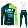 Conjunto Maillot + Culotte largo con tirantes Invierno Termico Bora Hansgrohe 2024 N001